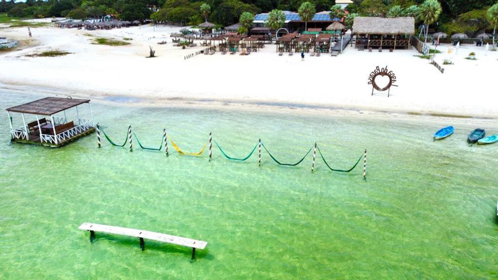 Готель Pousada E Restaurante Paraiso Natural Жижока-ді-Жерікуакуара Екстер'єр фото